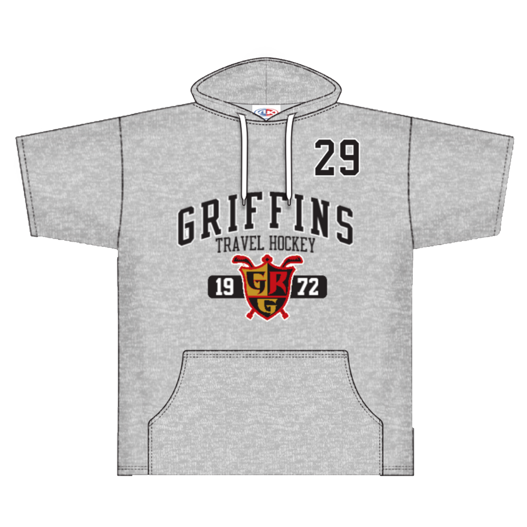 Griffins Sublimated Short Sleeve Hoodie