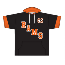 Load image into Gallery viewer, Rams Sublimated Short Sleeve Hoodie
